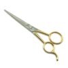 Gold Hairdressing Scissors, 5 ½ inches