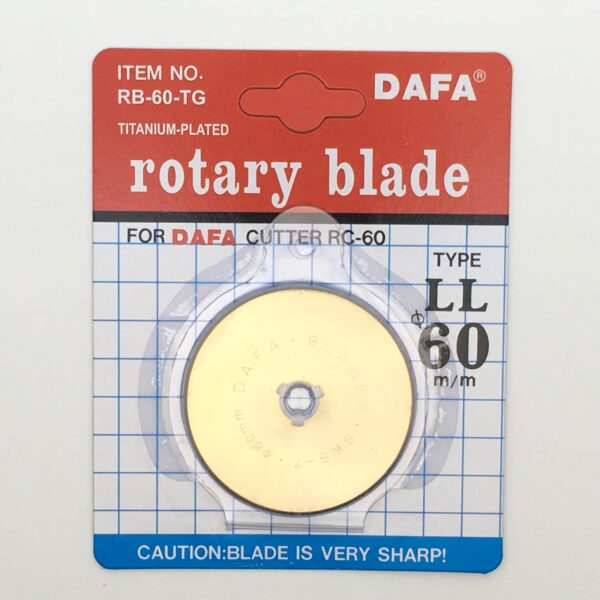 Titanium Nitride 60mm Rotary Blades