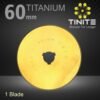 Titanium Nitride 60mm Rotary Blades