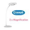 Rechargeable LED Magnifier Desk Lamp