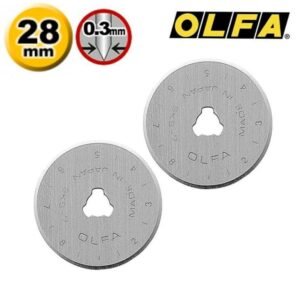 OLFA 18mm Replacement Blades 2 Pack + Safety Case OLFA 18mm Replacement Blades 2 Pack + Safety Case